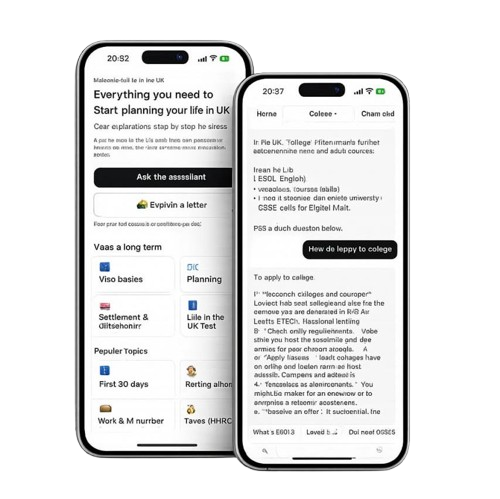 Life in the UK app screenshots